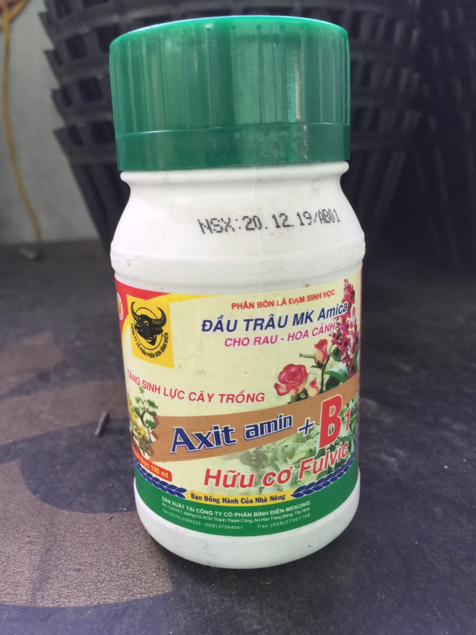 Vitamin B1 + axit fulvic điều hòa sinh trưởng cho hoa, lan 100ml