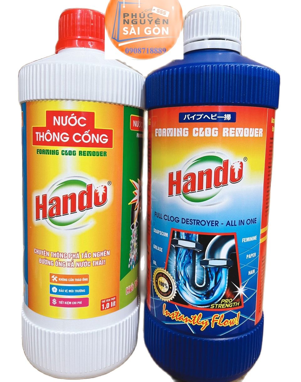 Nước thông cống Hando chai 1 lít PNS788