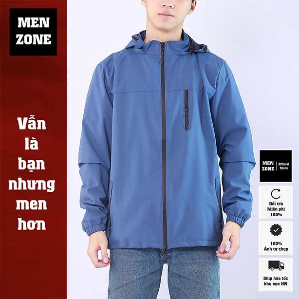 Áo khoác gió nam nữ 2 lớp chống nước chống gió chất áo tráng bạc ngăn tia uv