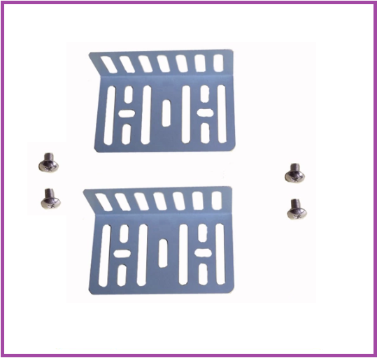 Bộ 2 pad đai sắt lắp màn hình ô tô kèm 4 ốc lắp màn ô tô. Tai sắt lắp màn hình dvd ô tô. Gía dỡ lắp màn hình ô tô