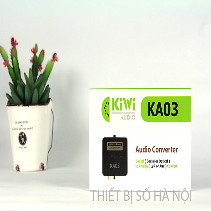 BỘ CHUYỂN ÂM THANH QUANG   KIWI K03  ( Digital sang Analog) - HÀNG CHÍNH HÃNG