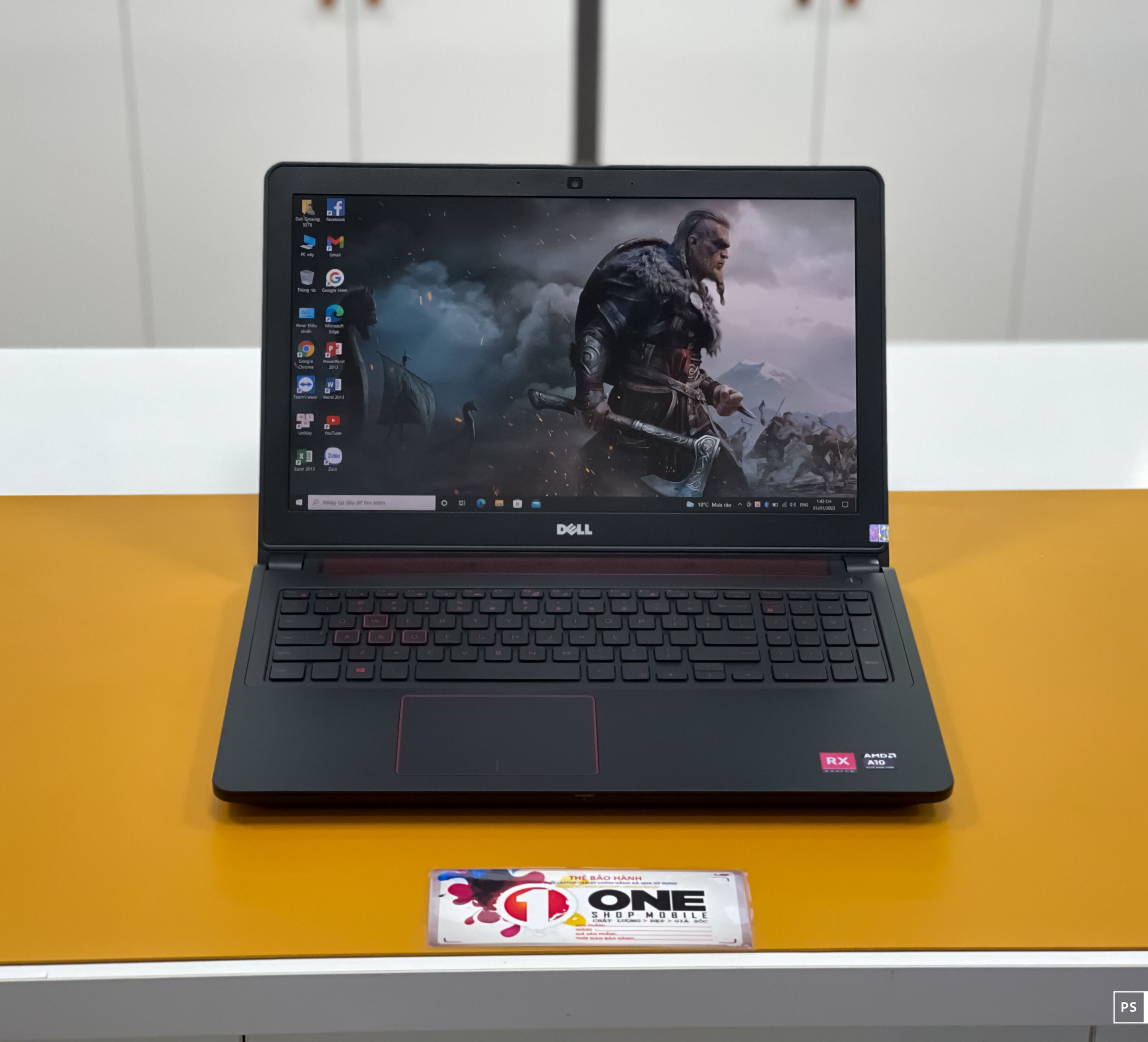 Laptop Dell Gaming 5577 Core i7 7700HQ/ Ram 16Gb/ Card đồ họa rời Nvidia GTX1050TI 4Gb mạnh mẽ/ Màn hình 15.6 inch IPS Full HD.