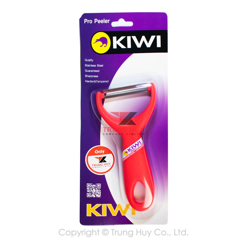 Dao bào vỏ 217 cán nhựa đỏ - r217 thương hiệu: kiwi