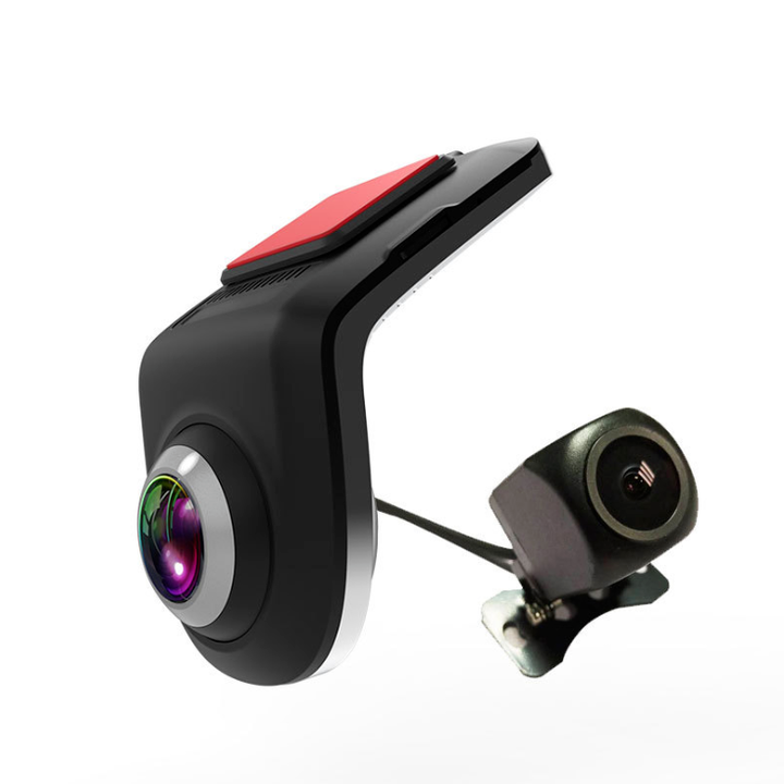 Bộ camera hành trình trước và sau u5 dùng cho ô tô, xe hơi sử dụng cho màn hình android