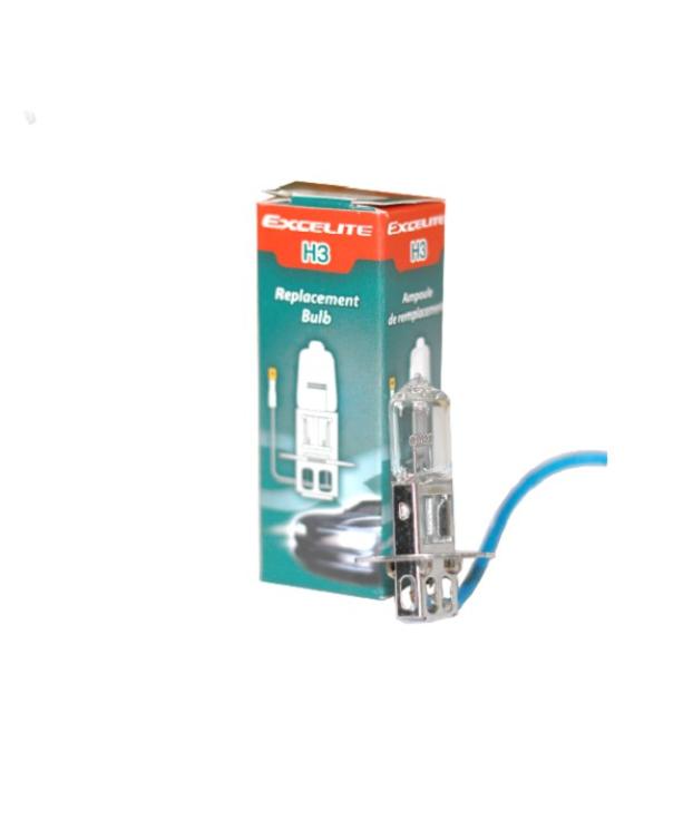 Bóng đèn halogen Hàn Quốc Excelite H3 24V 70W, bóng đèn gầm, đèn xương mù ô tô, xe tải