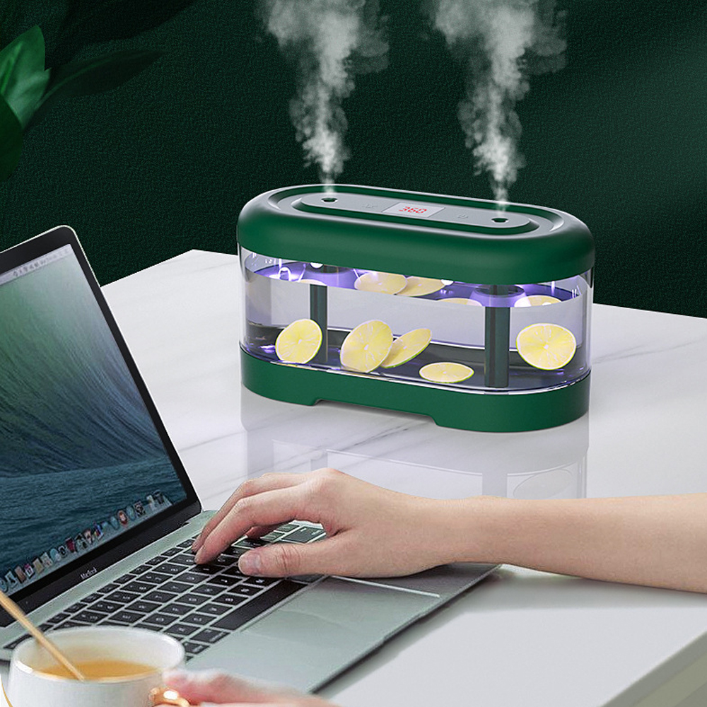 Máy Phun Sương Tạo Ẩm Mini, Bình Phun Sương 2 Vòi Phun Kép, Sạc Usb, Giảm Căng Thẳng, Giúp Dễ Ngủ, Tránh Làm Khô Da. Bảo Hành 1 Đổi 1. Mua Ngay