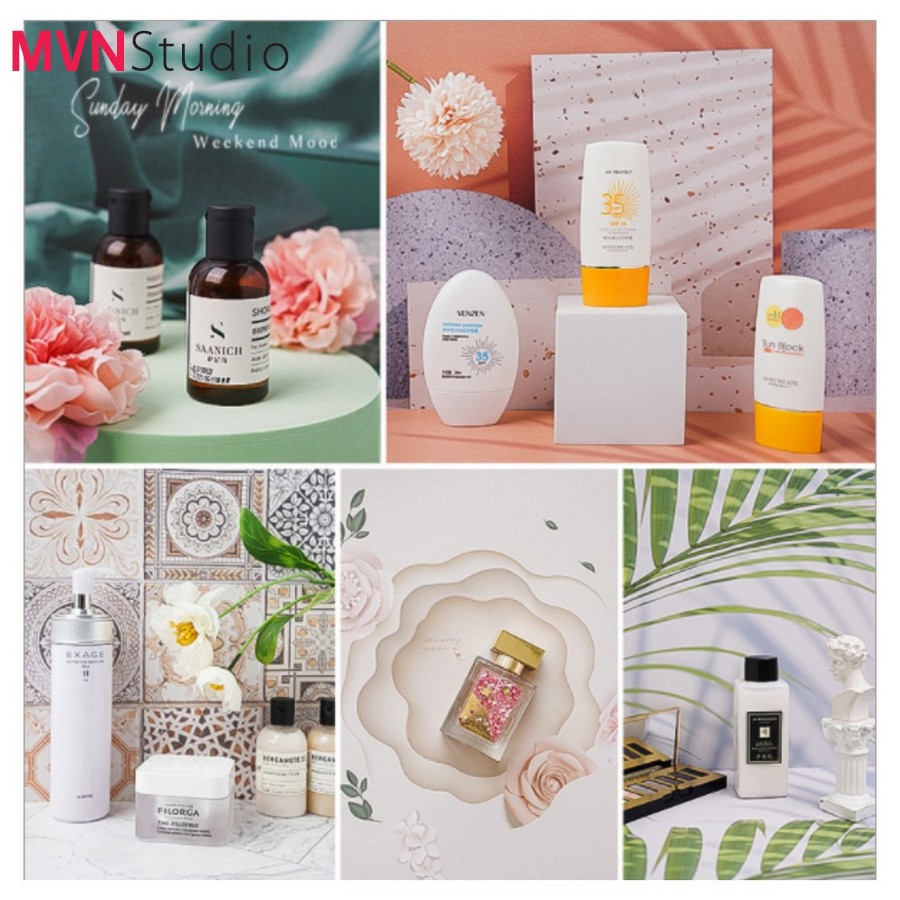 [HCM]MVN Studio - Phông nền giấy 3D phong cách retro vintage đến hiện đại đạo cụ chụp ảnh sản phẩm 2021
