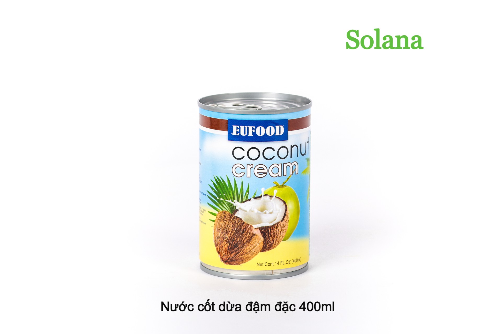 Nước cốt dừa đậm đặc 400ml nhãn hiệu Thai coco