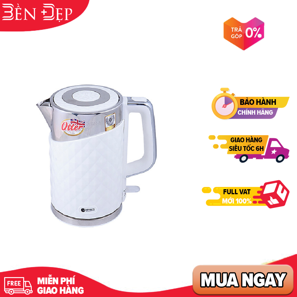 Ấm đun nước siêu tốc elmich 1.7l kee-0217