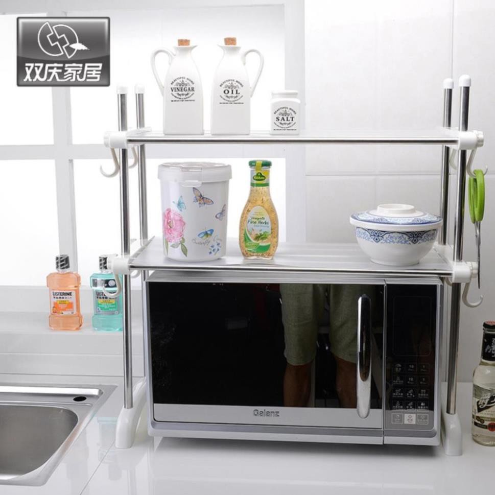 Kệ để đồ lò vi sóng 2 tầng