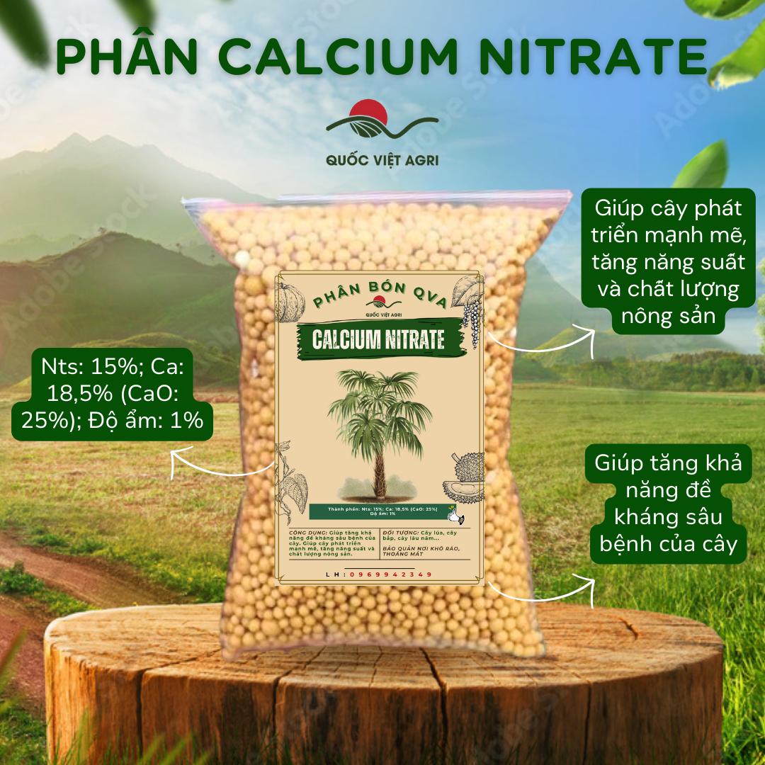 Phân bón qva calcium nitrate
