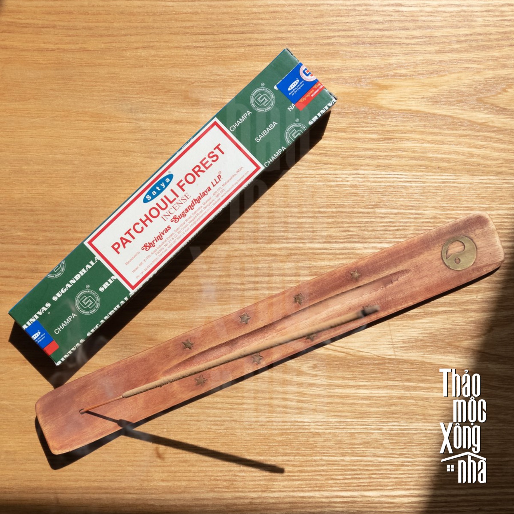 Nhang PATCHOULI FOREST SATYA - THẢO MỘC XÔNG NHÀ