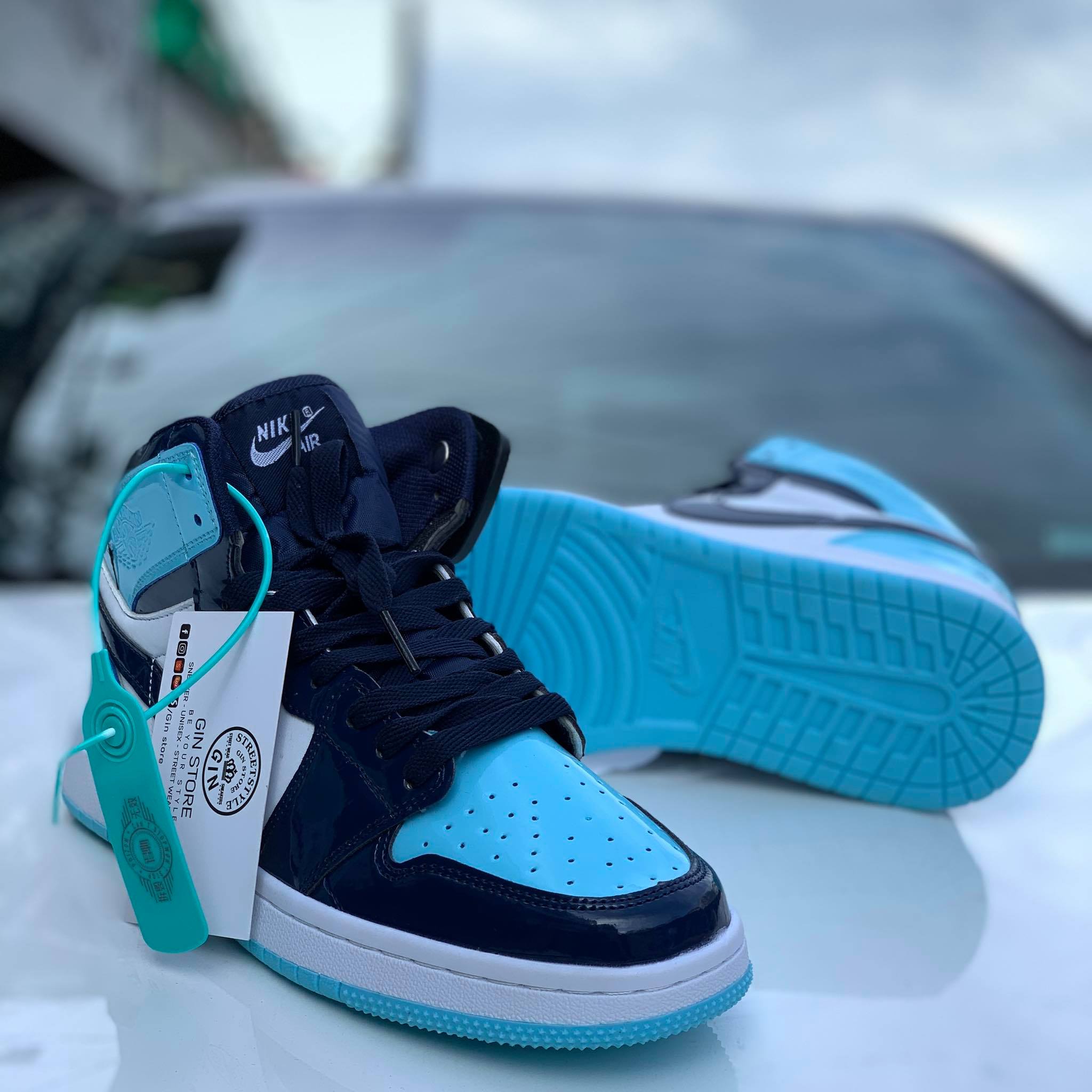 Giày Sneaker thể thao jodan 1 cổ cao dành cho nam nữ - Gin Store