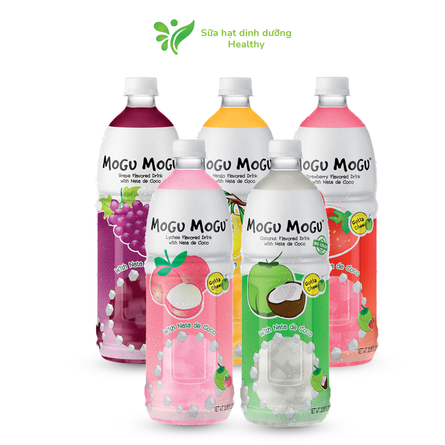 Nước thạch dừa mogu mogu thái lan các vị