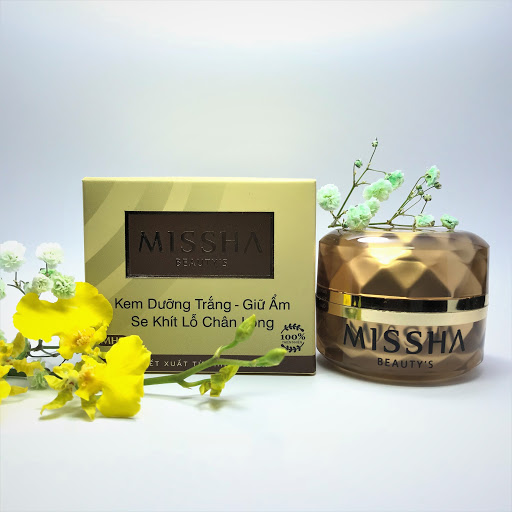 KEM DƯỠNG TRẮNG - GIỮ ẨM - SE KHÍT LỖ CHÂN LÔNG MISSHA 15g