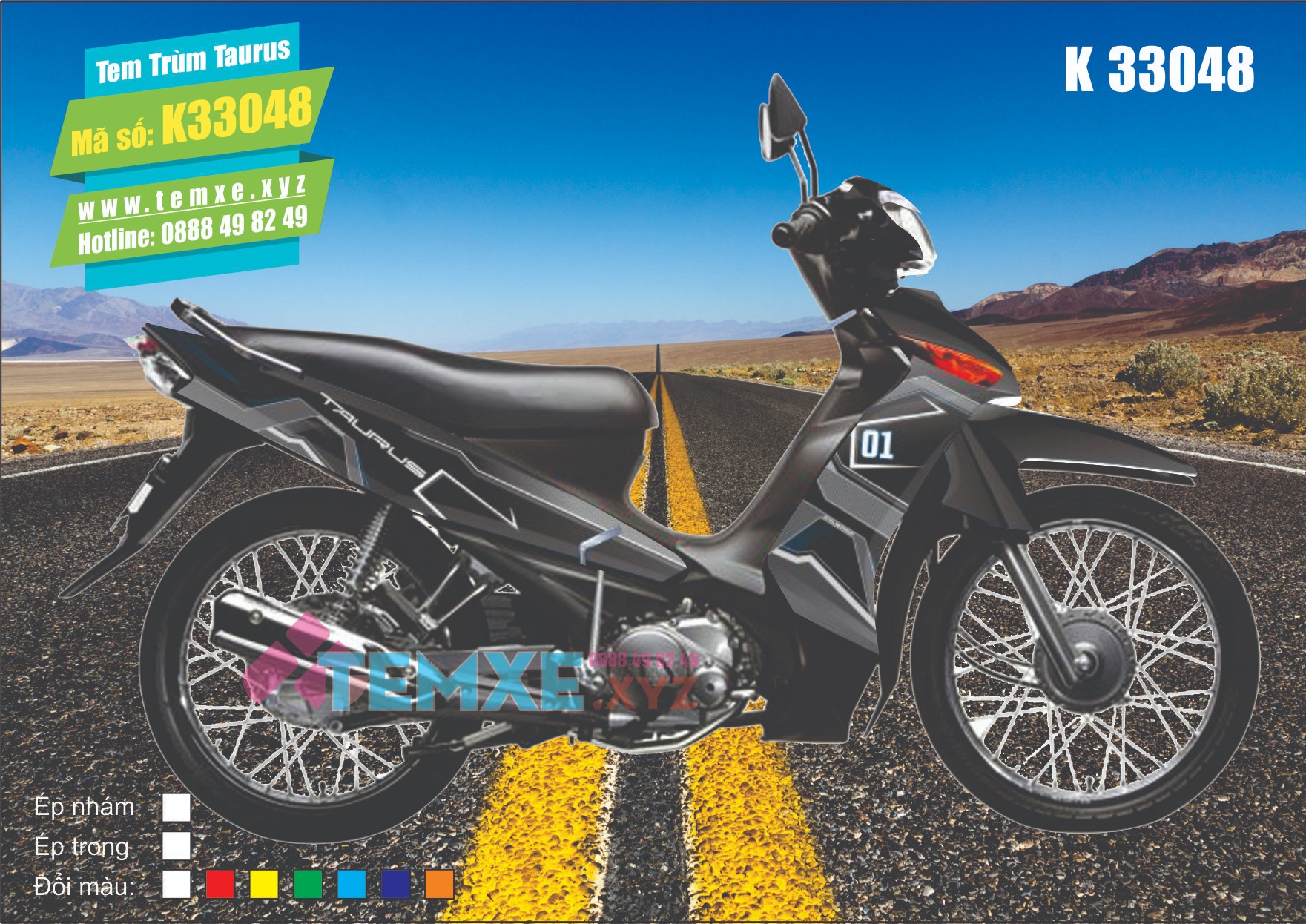 Tem trùm taurus - 33048