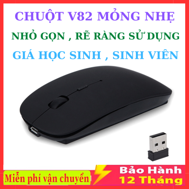 Chuột máy tính không dây mỏng DPI siêu bền,Bảo Hành 12 Tháng