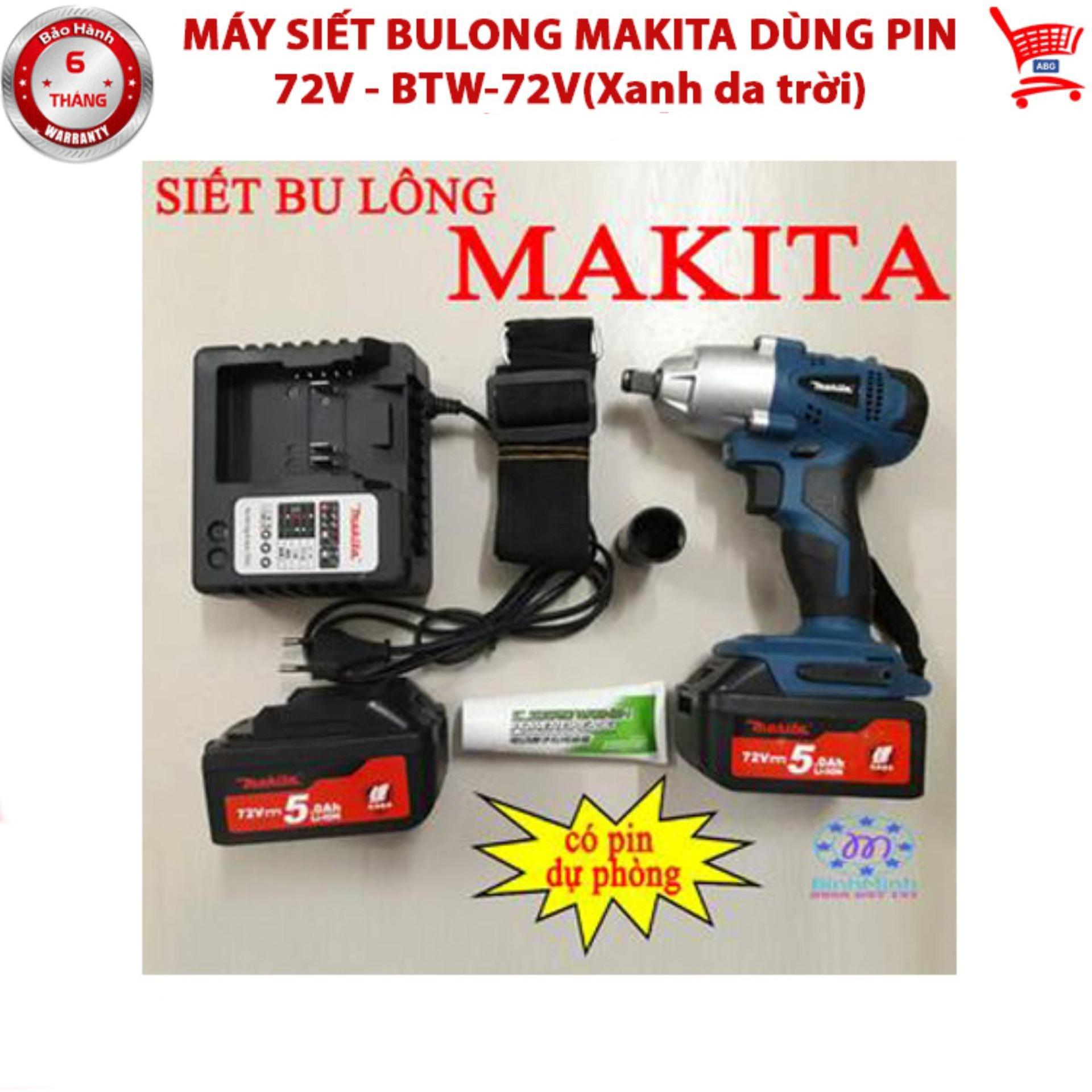 MÁY SIẾT BULONG MAKITA DÙNG PIN 72V - BTW-72V