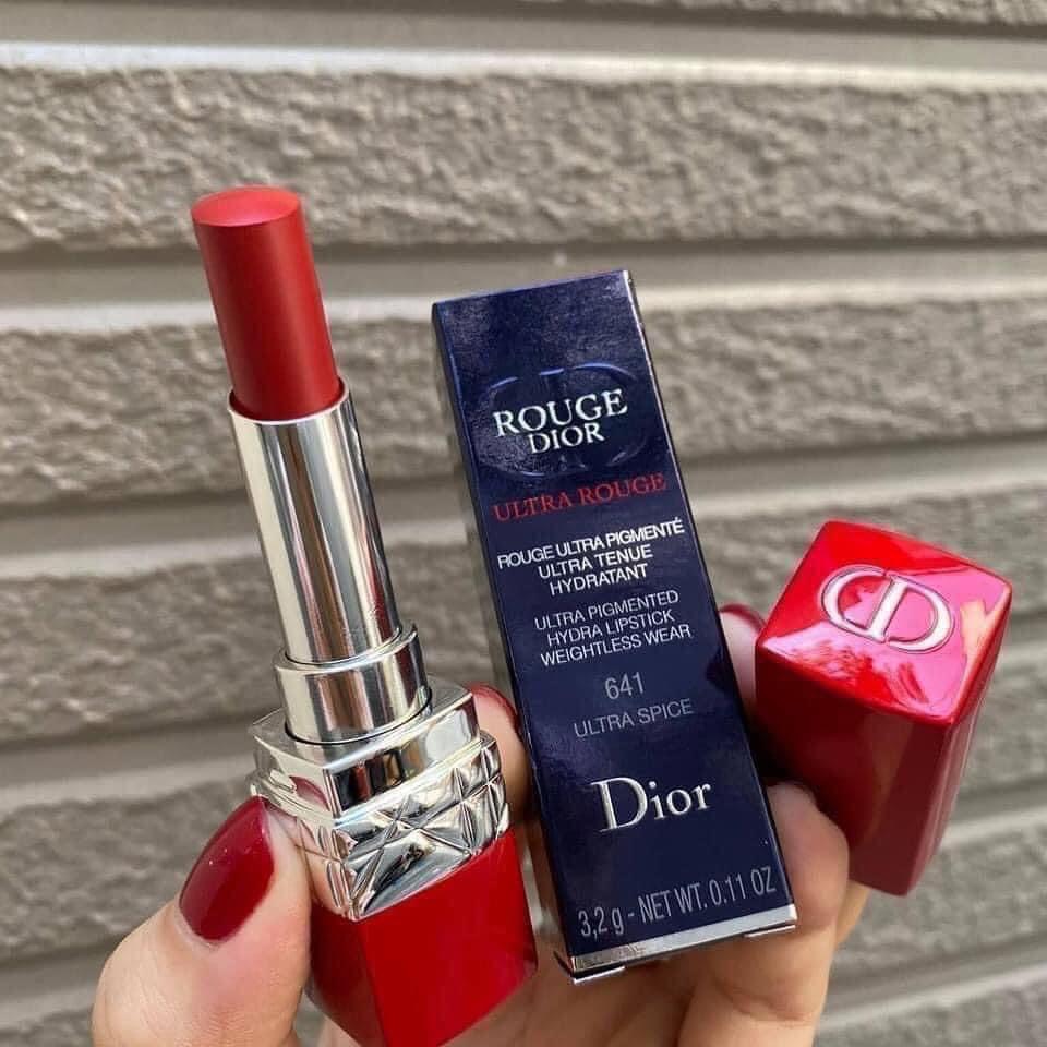 Son Màu Dior Rouge  720 ICONE MATTE  HỒNG NÂU