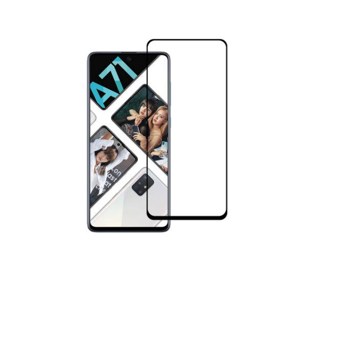 Kính cường lực full keo full màn hình 9D cho Sam Sung galaxy A71