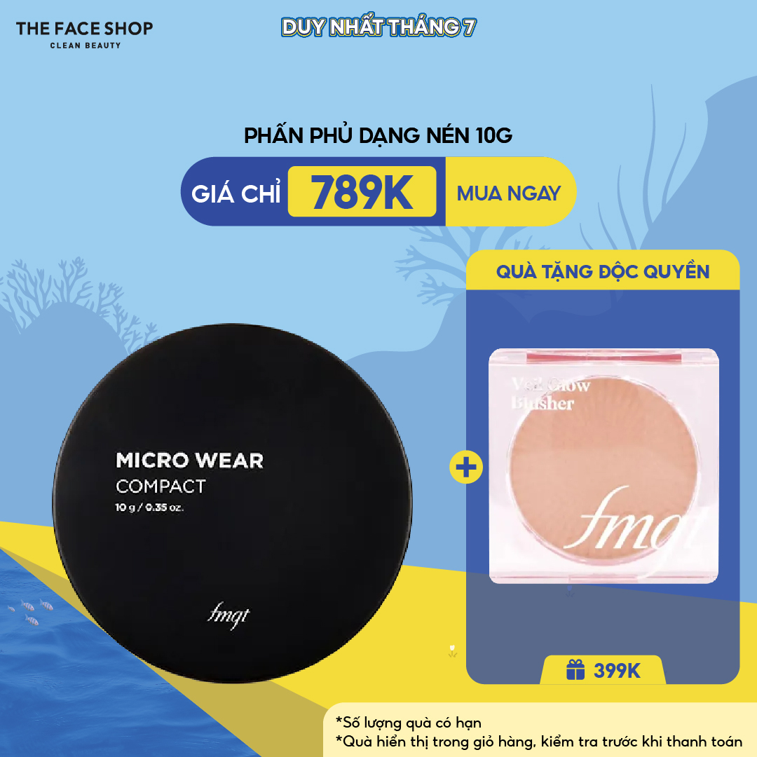Phấn Phủ Trang Điểm TheFaceShop Micro Wear Compact 10g