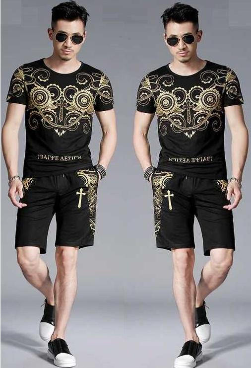 Combo 2 bộ quần áo nam lửng thánh giá phong cách hàn quốc zenko men qa 800023 b