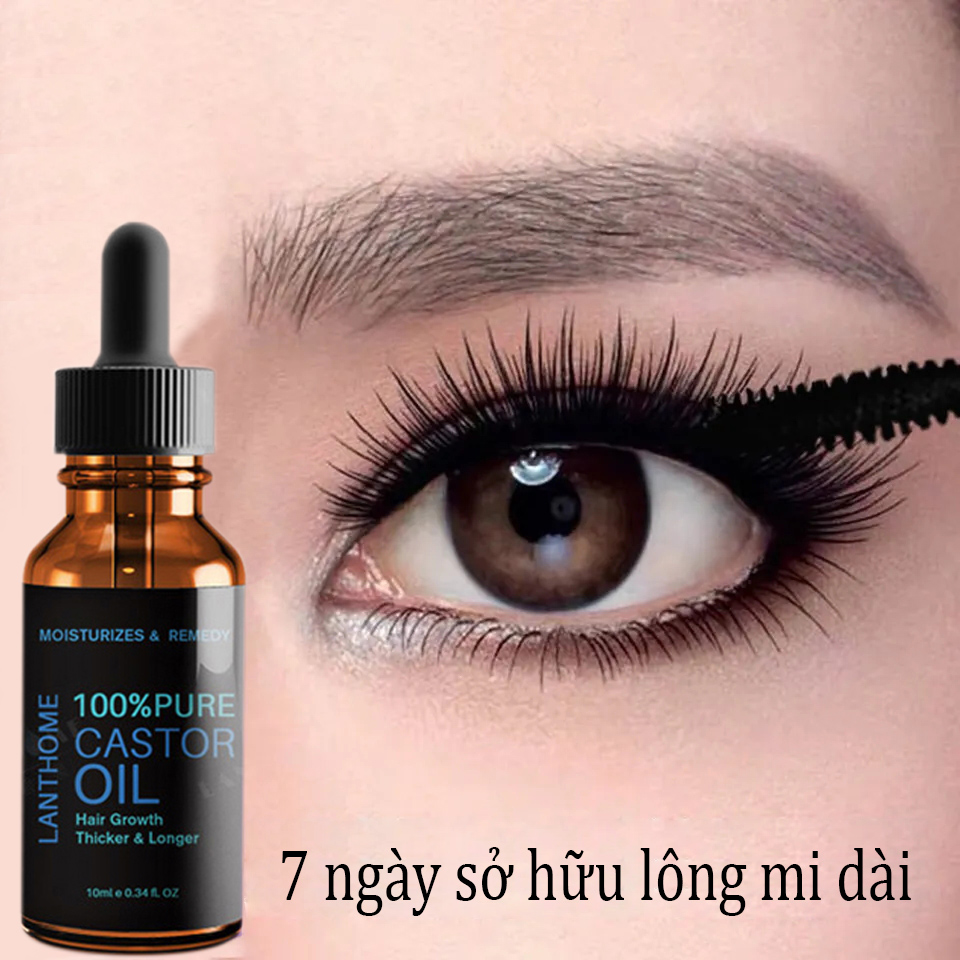 Serum mọc mi trong 7 ngày,Tinh chất dưỡng mi,Tinh chất tăng trưởng lông mày, 10ML, Thúc đẩy sự phát triển dày và nhanh chóng của lông mi, lông mày và chân tóc