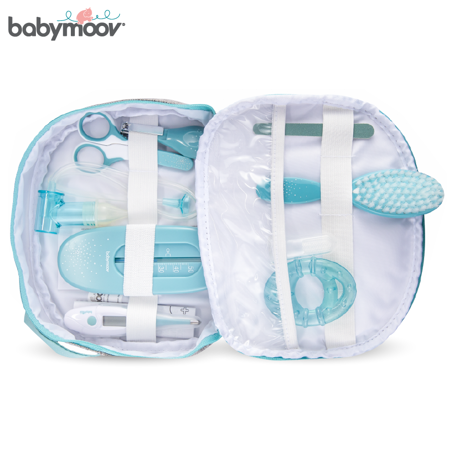 Bộ chăm sóc toàn diện babymoov gọn nhẹ cho trẻ sơ sinh có kèm túi xách