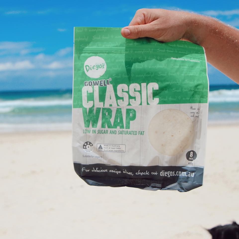Vỏ bánh Tortilla Nhập khẩu Úc Eat clean ăn chay, không chứa gluten