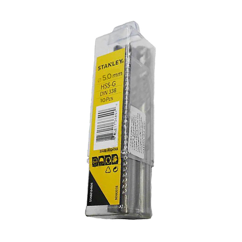 5mm hss mũi khoan sắt stanley sta50069b10 stanley sta50069b10