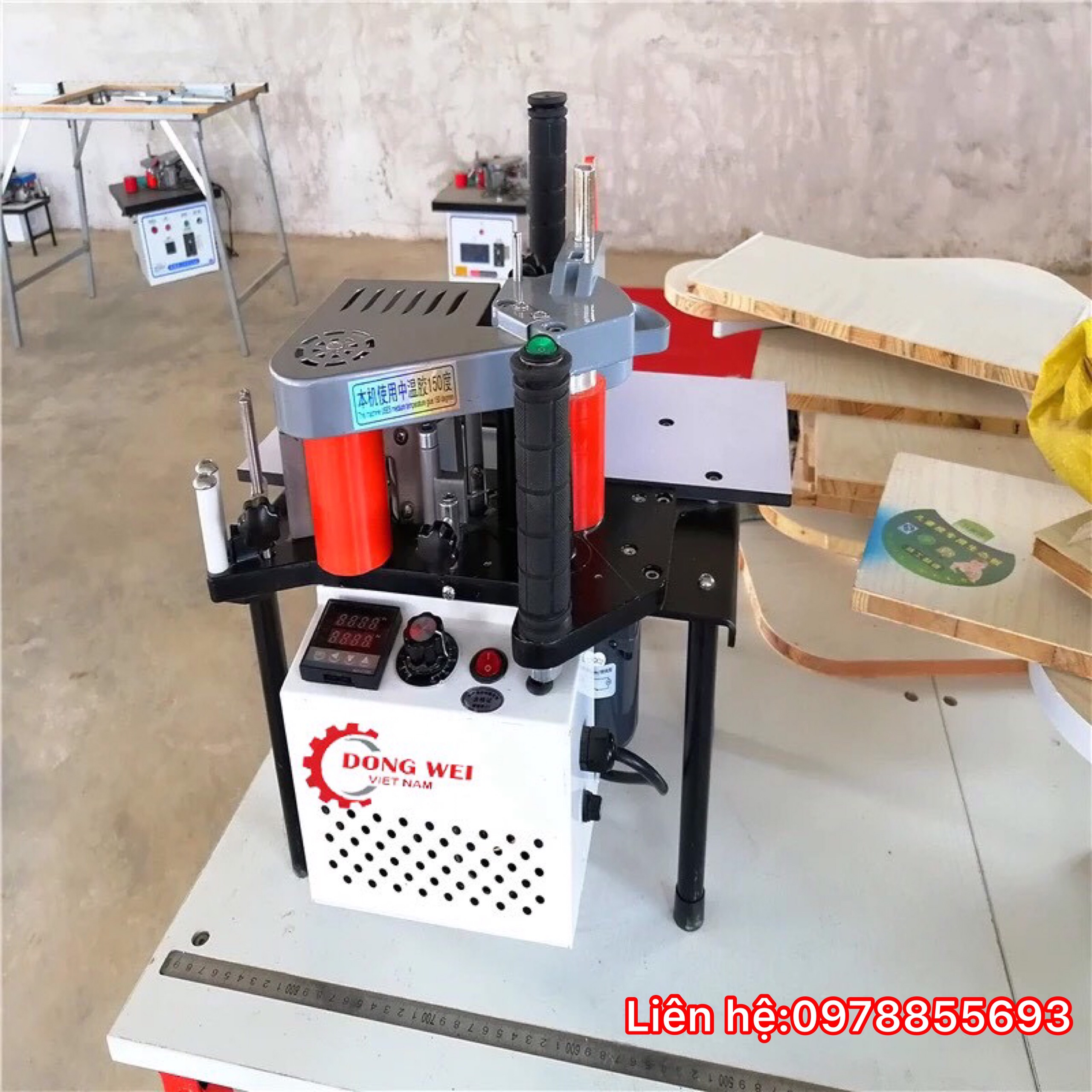Máy dán cạnh gỗ cầm tay st300