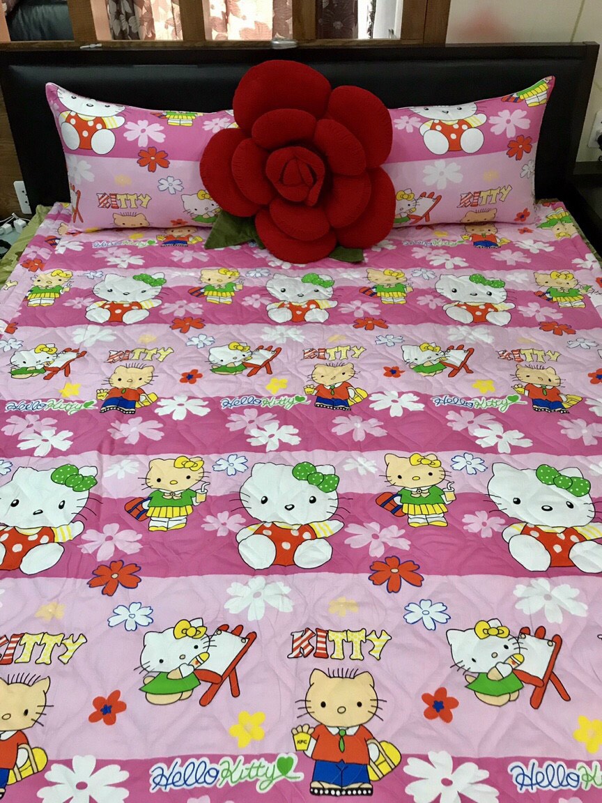 Đầm Ngủ Hello Kitty Màu Vàng