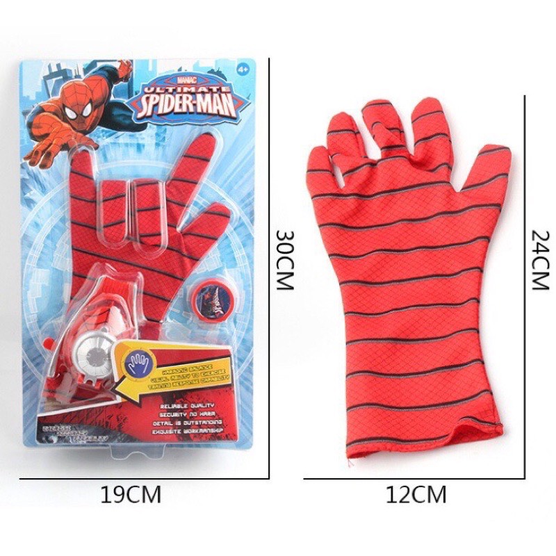 Găng tay bắn đĩa người nhện Spider Man dành cho bé trai / Đồ chơi bé trai