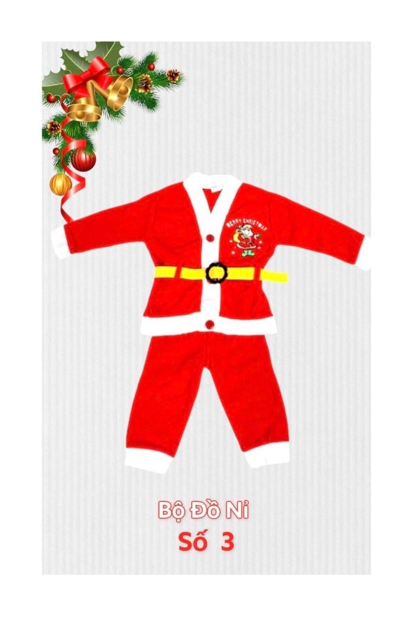 Bộ đồ noel cho bé