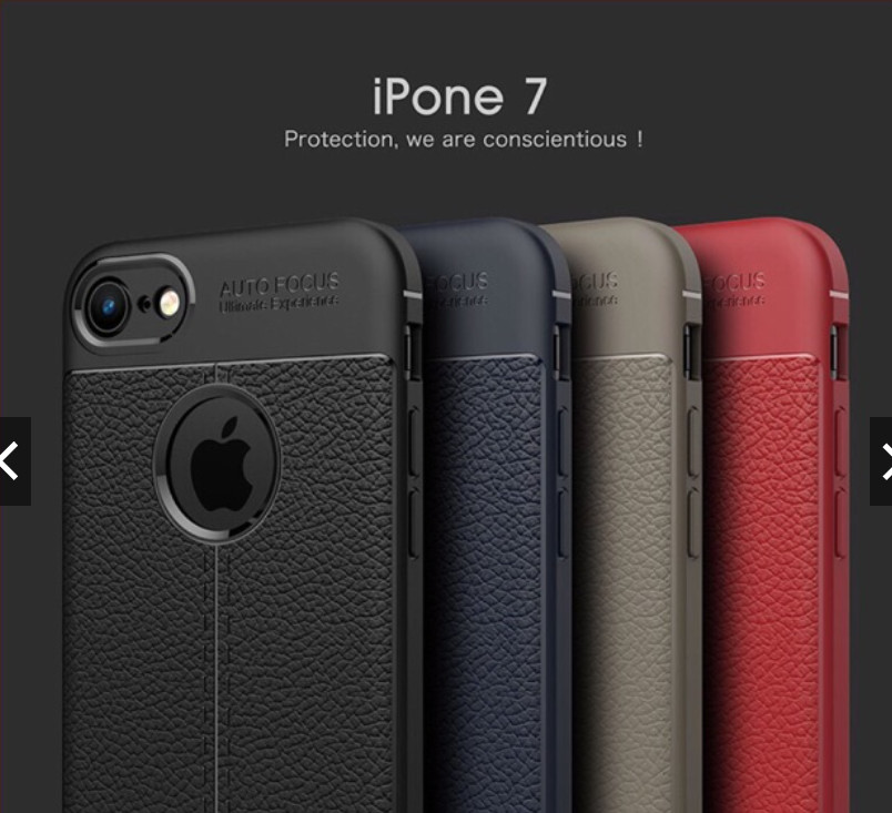 Ốp lưng IPhone 7/8 silicon da chống sốc Auto Focus-vyvyshop