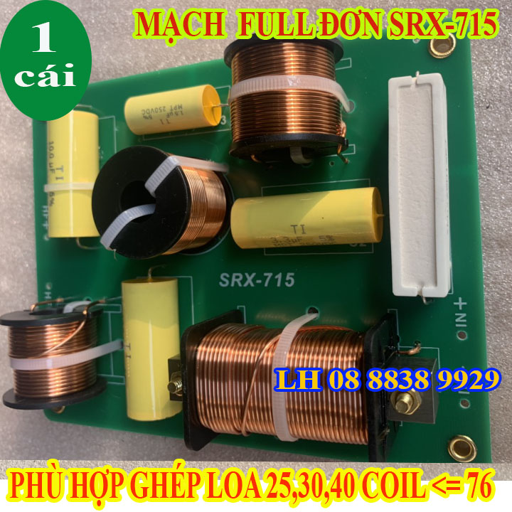 Mạch phân tần full đơn srx-715 nhập khẩu cao cấp - giá 1 mạch
