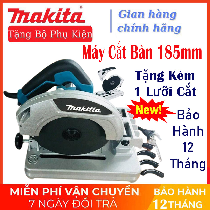 [GIẢM 50% – GIÁ SỈ] Máy Cắt Sắt Makitta Mini 185mm Thiết Kế Thon Gọn Không Chiếm Nhiều Diện Tích Dụng Cụ Không Thể Thiếu Trong Các Ngành Cơ Khí, Công Nghiệp, Xây Dựng, Sửa Chữa Nhà Cửa.