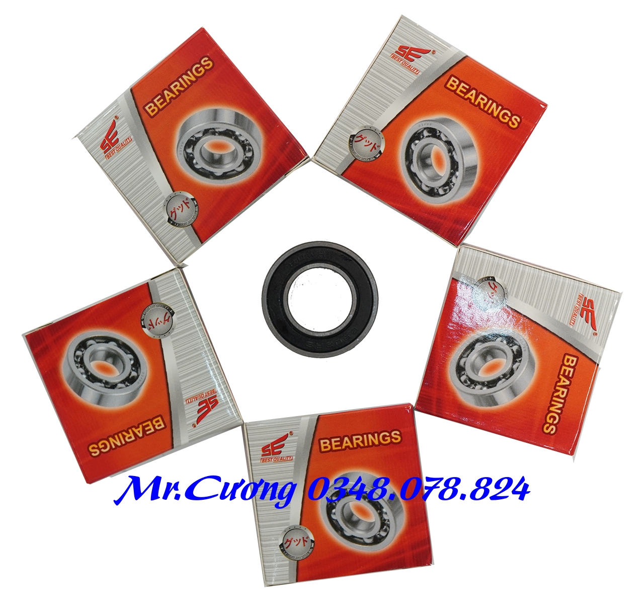 Vòng bi (bạc đạn) xe máy 6301