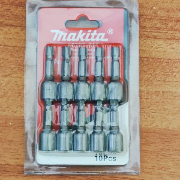 Bộ 10 đầu vít bắn tôn lục giác makita