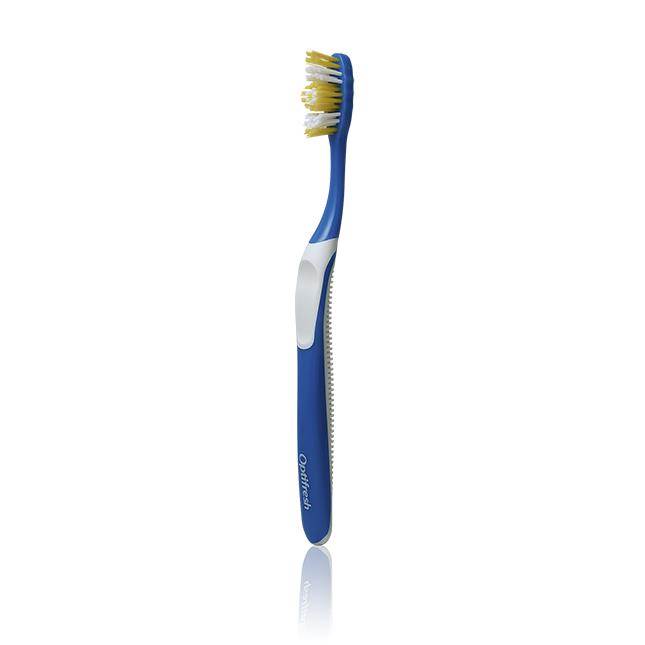 Bàn chải đánh răng - xanh - optifresh toothbrush medium - blue