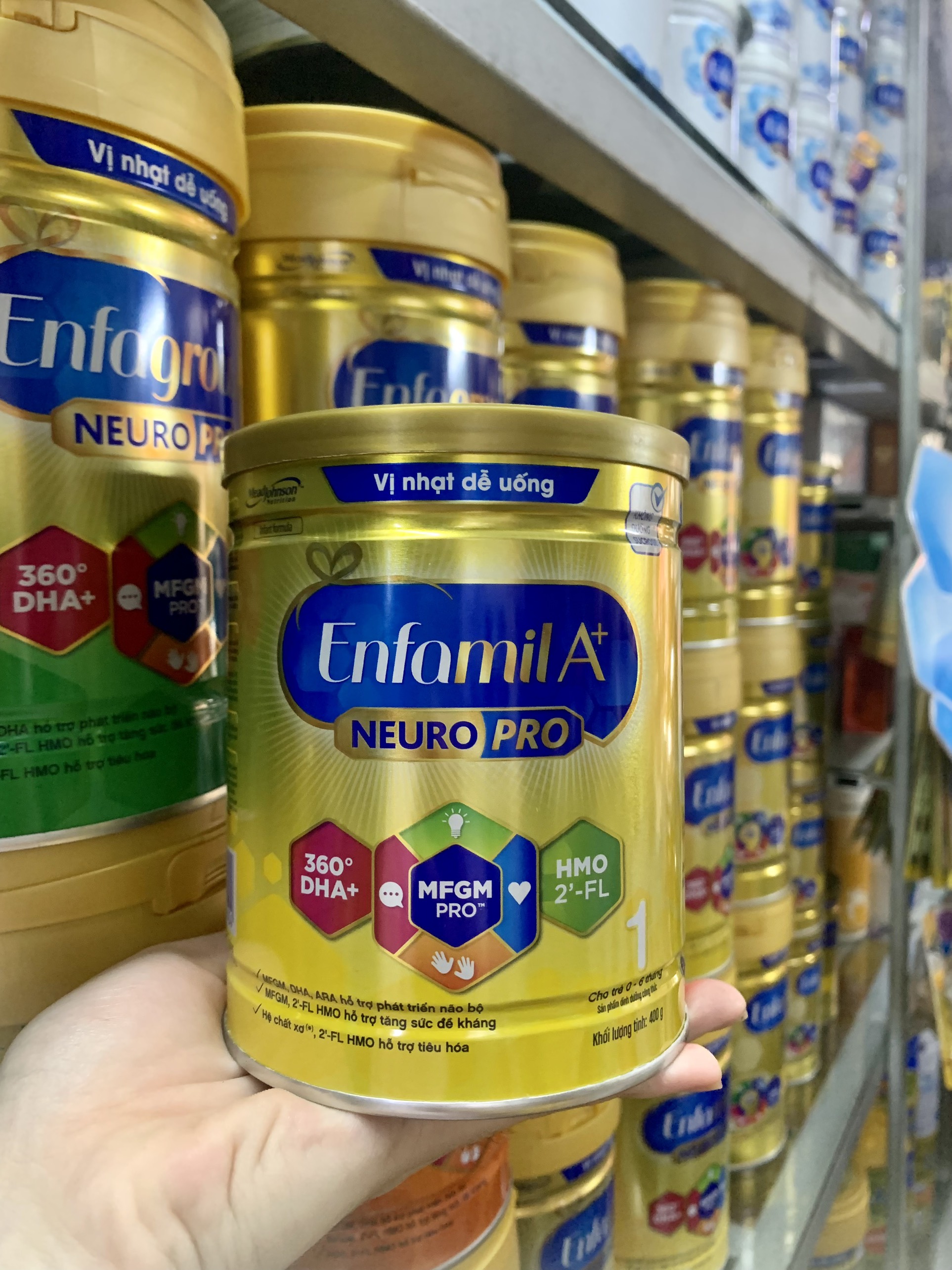 Sữa enfamil a+ 1 dha+ mfgm 400g
