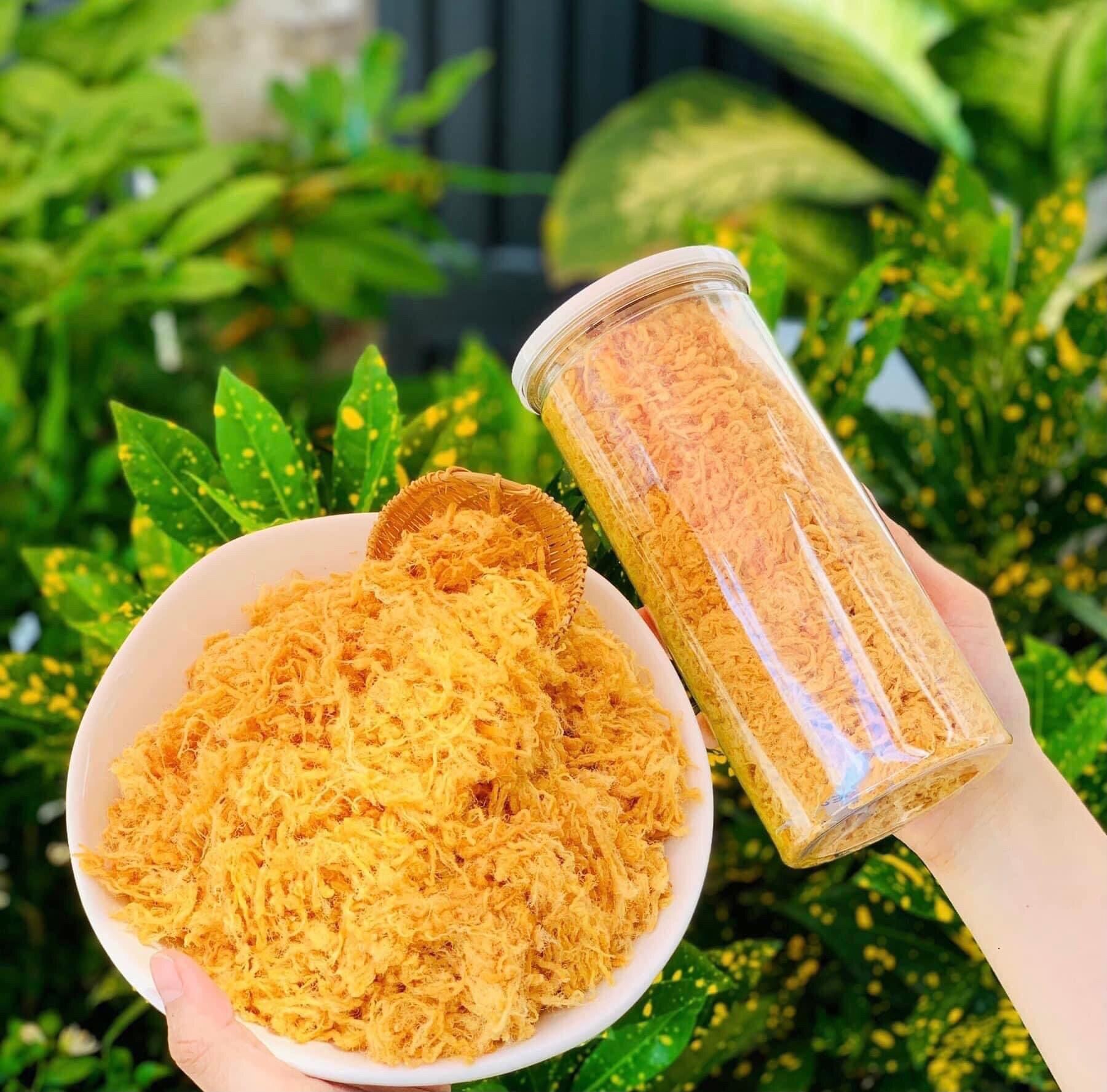 Chà bông heo xù sợi hủ pet 300gr