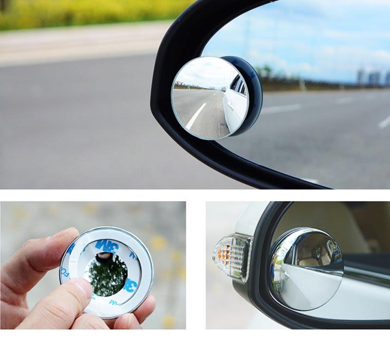 Gương Cầu Lồi Hỗ Trợ Xóa Điểm Mù Ôtô Dán Kính Chiếu Hậu