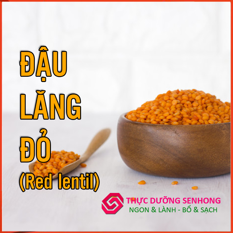 Đậu lăng đỏ Canada Premium red lentil - Organic Non-GMO