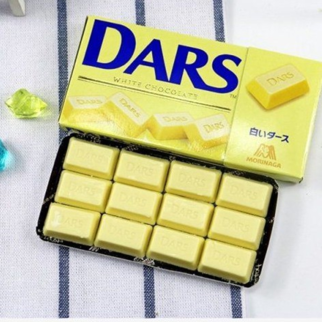 [FLASH SALE] Socola Morinaga Dars thương hiệu Nhật Bản vị sữa 12 viên 42gr ít ngọt