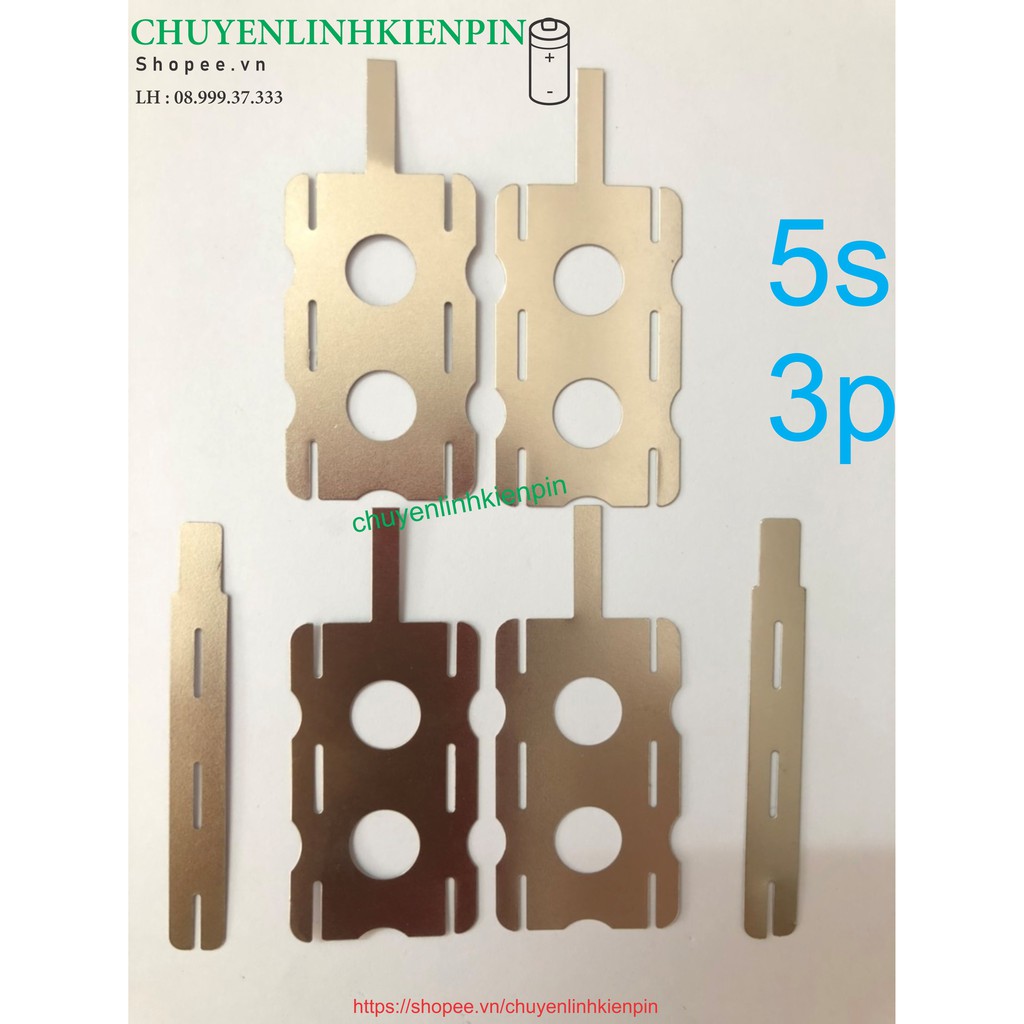 Bộ kẽm hàn cell 3 hàng 5s3p