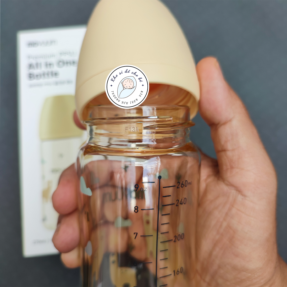 Bình sữa Moyuum lạc đà 270ml nhập khẩu Hàn Quốc
