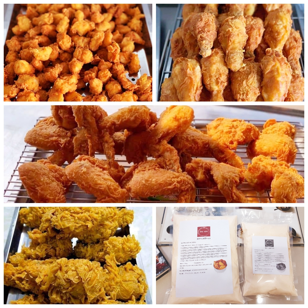 Bột chiên gà rán ông kim