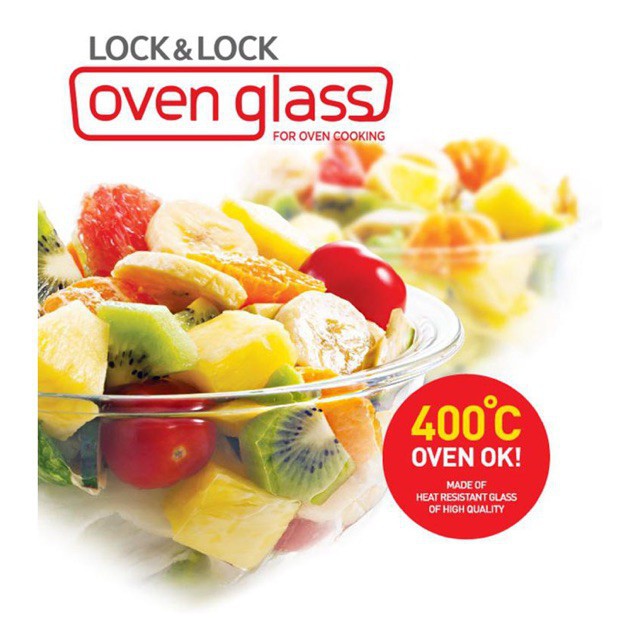 Thanh lý - tô thủy tinh chịu nhiệt lock&lock llg011 - 500ml
