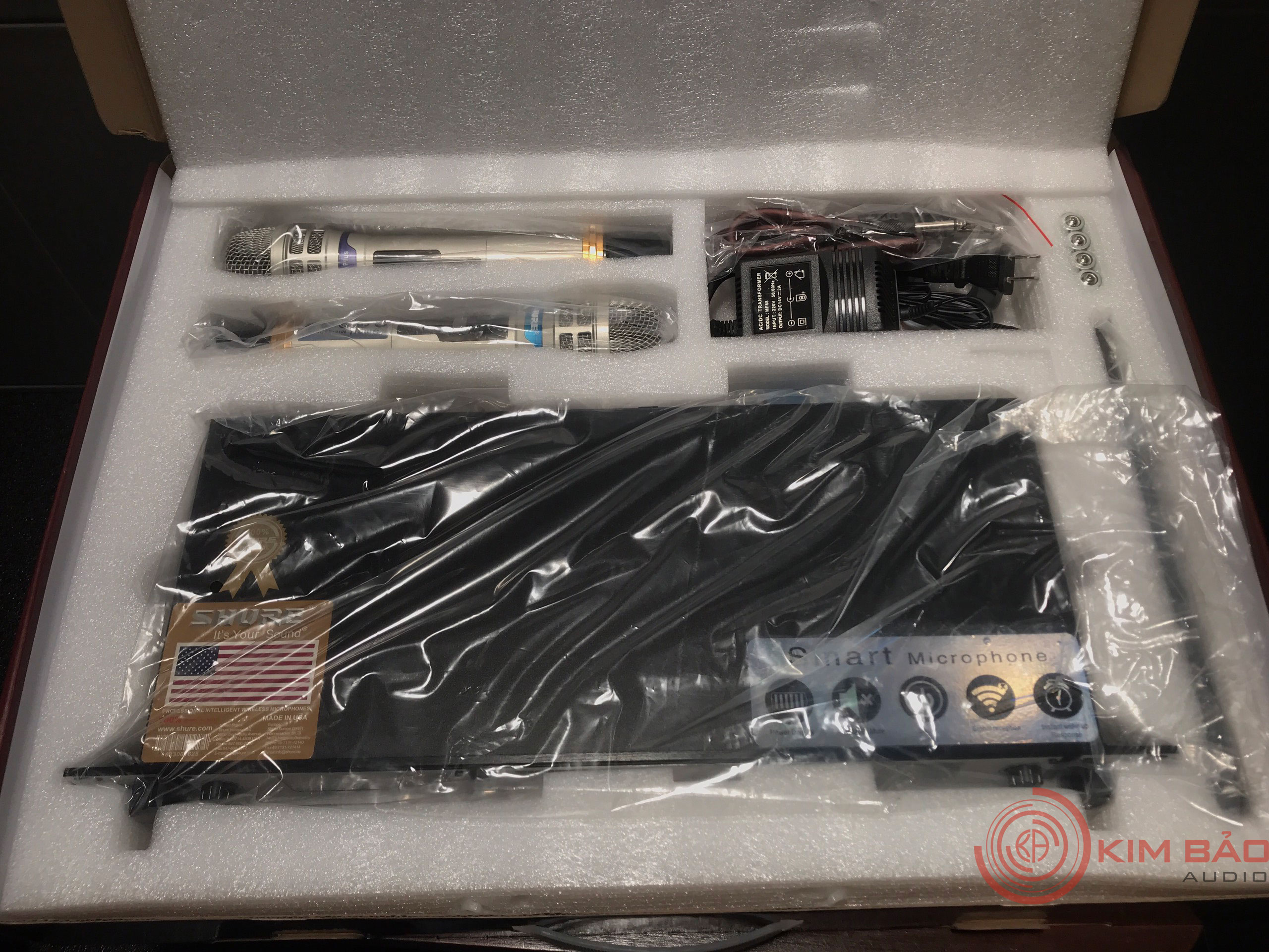 [HCM]Micro Shure UR 29D Plus - Micro Shure 4 râu